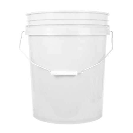 World Enterprises Bucket, 14.5 in H, White 5WHT